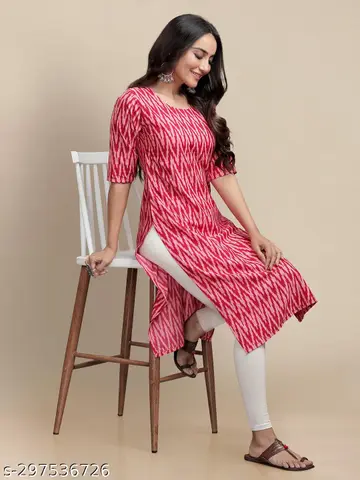 Kurti with a touch of QuicKart.